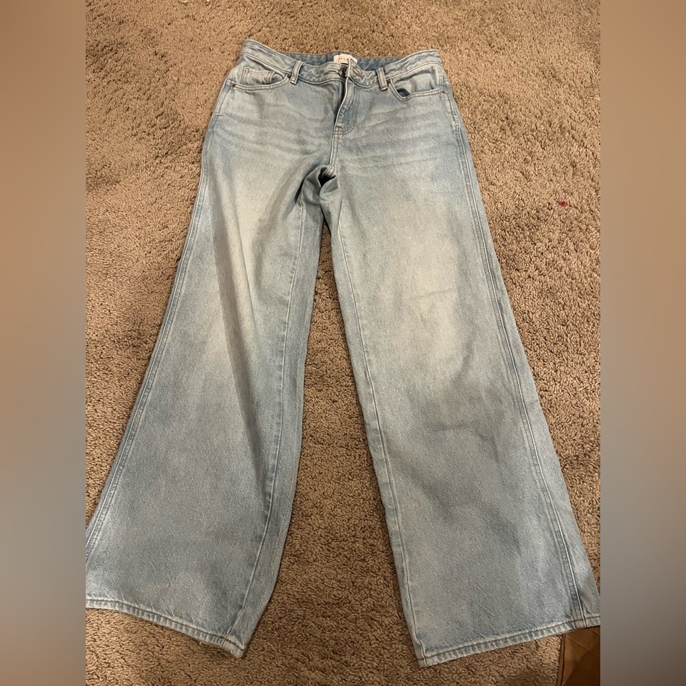 PacSun Light Blue Wide-Leg, low rise, baggy Jeans